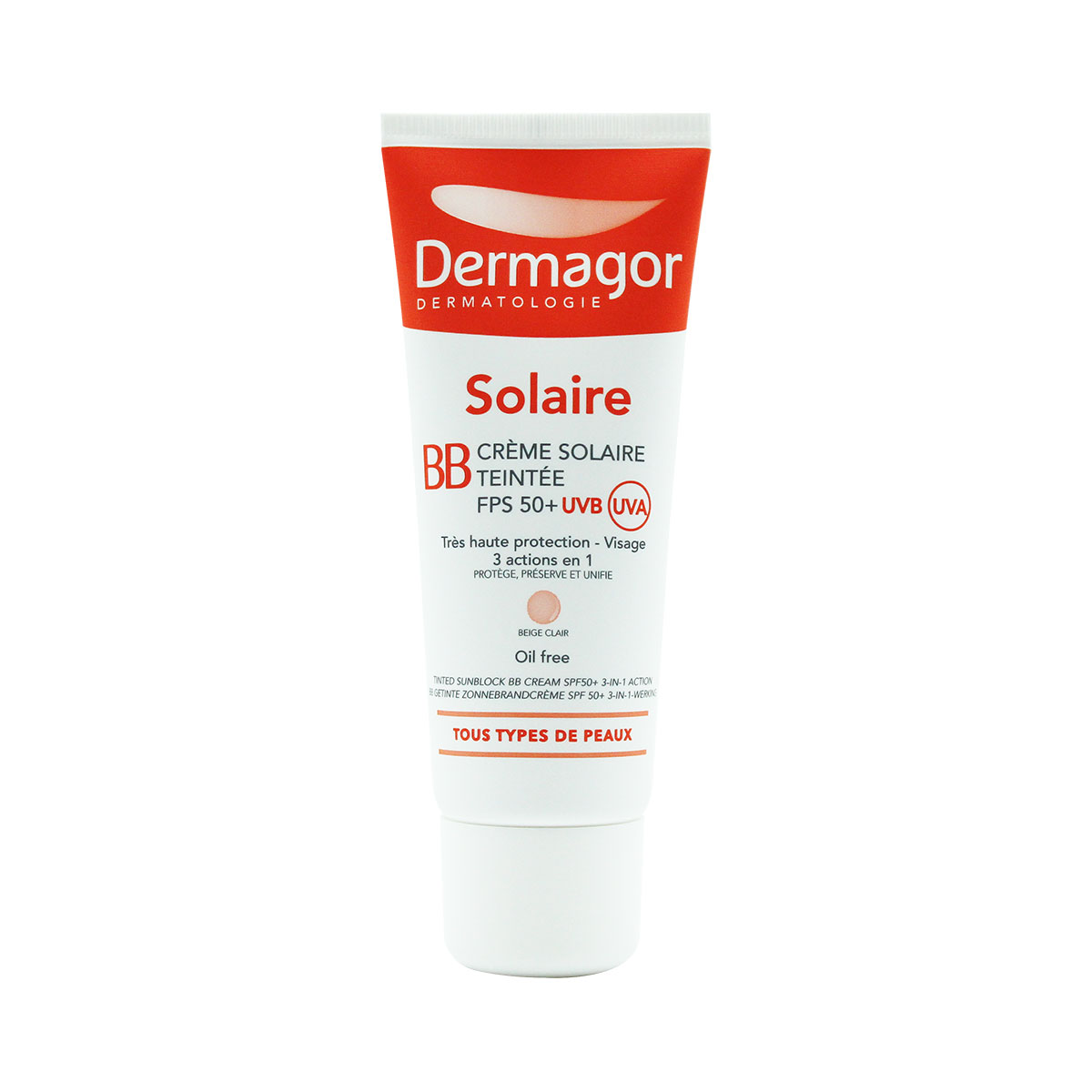 DERMAGOR SOLAIRE BB CRÈME TEINTEE FPS 50+ 40ml